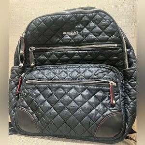 SOLD MZ Wallace Quilted Crosby Backpack